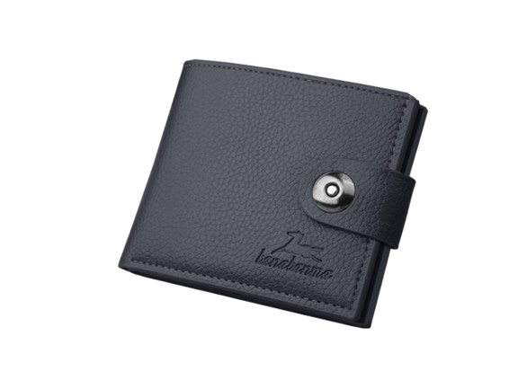 cartera de cuero para hombre