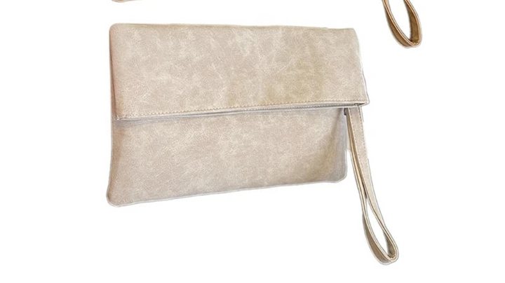 Bolso de Mano de Cuero