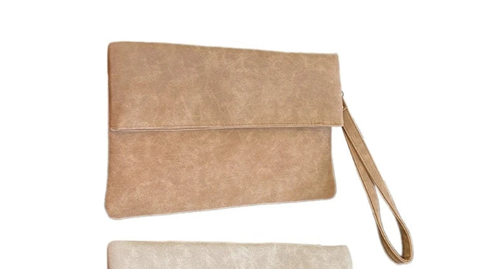 Bolso de Mano de Cuero