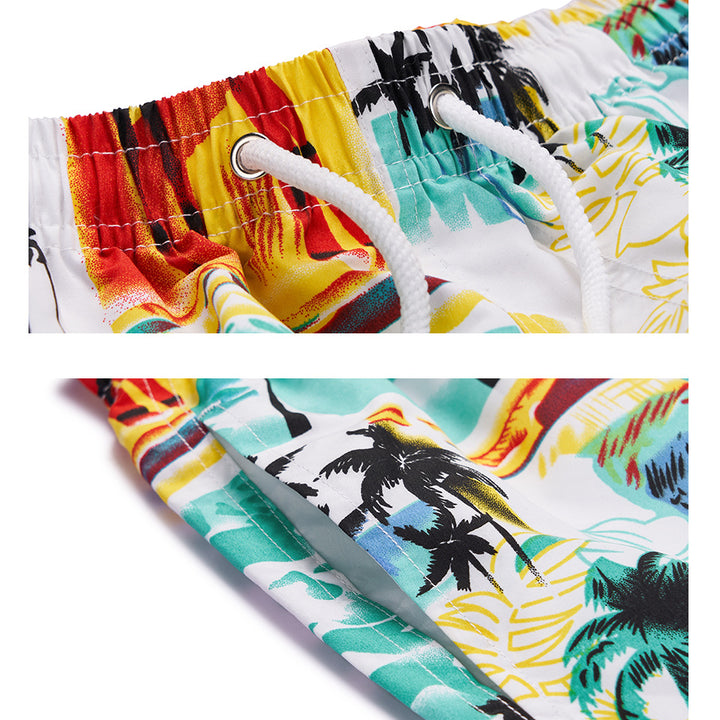 conjunto de dos piezas hawaiano de playa