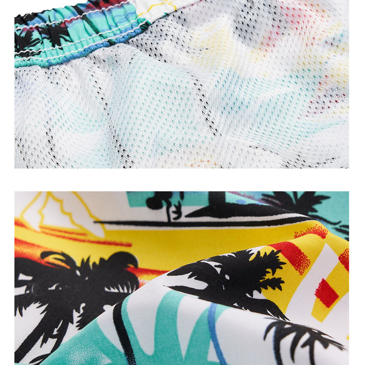 conjunto de dos piezas hawaiano de playa