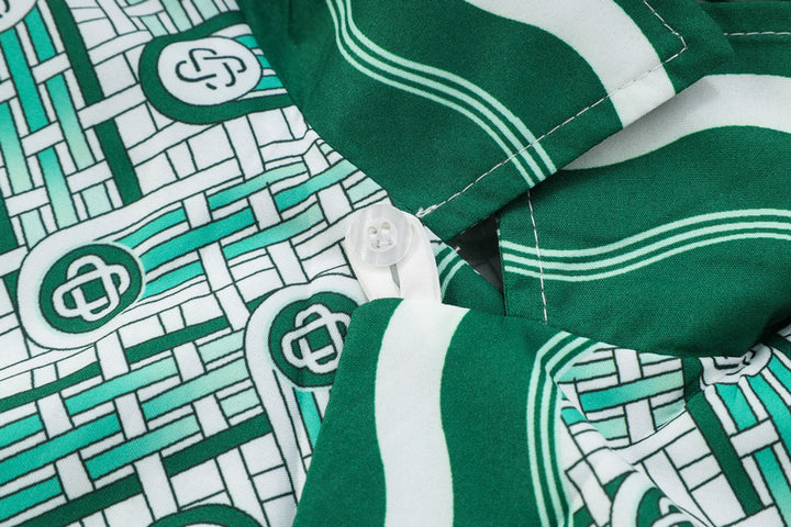 equipo de camisa y bermuda estilo vintage