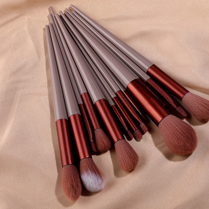 13 brochas de maquillaje extra suaves